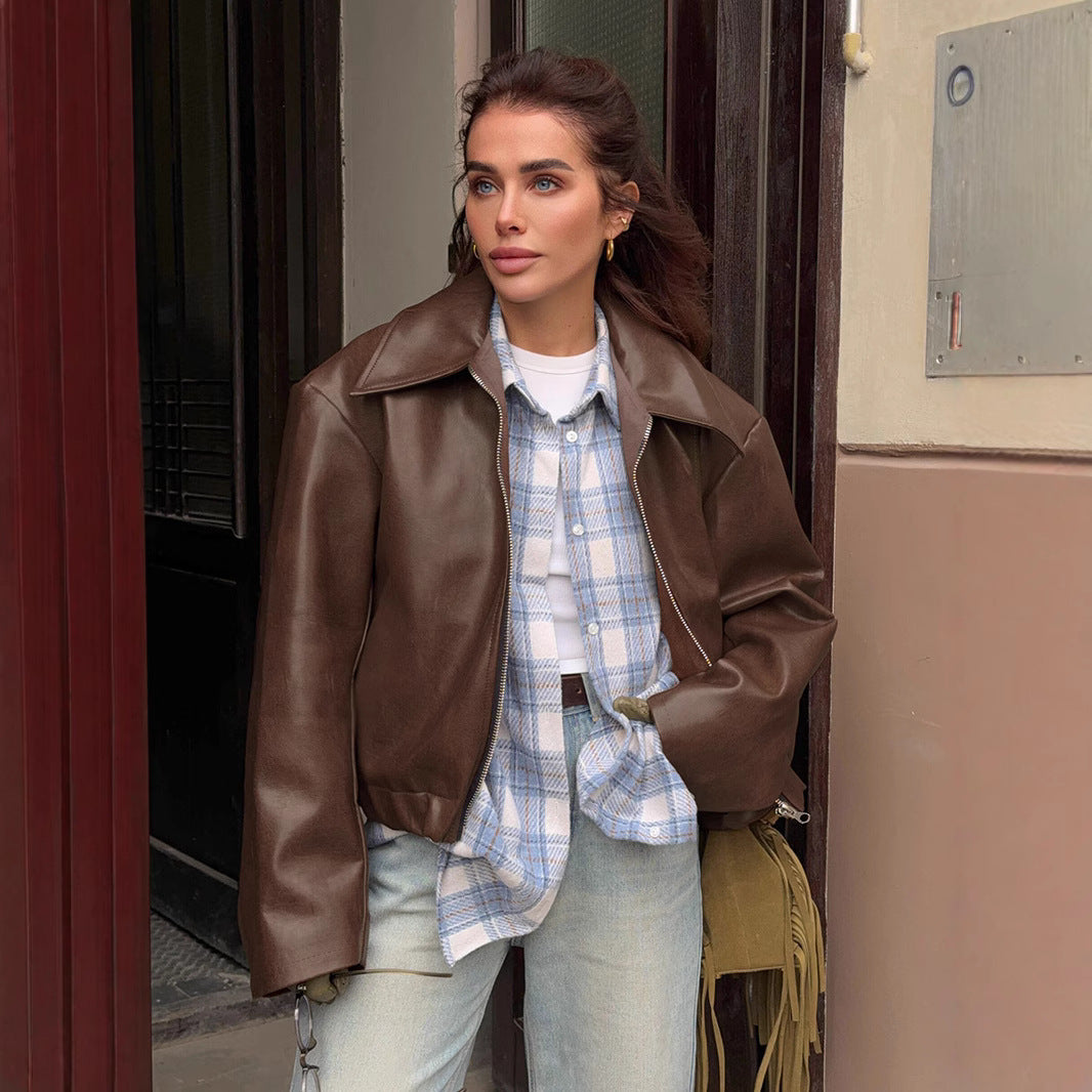 Womens Leather Jacket