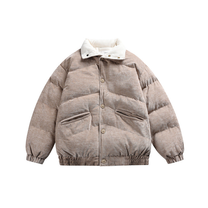 Winter Unisex Lapel Cotton Jacket
