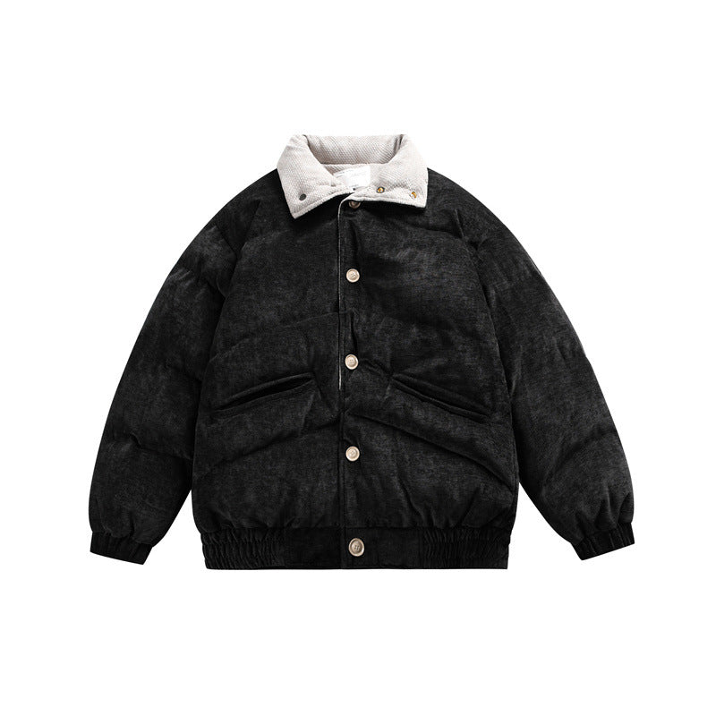 Winter Unisex Lapel Cotton Jacket